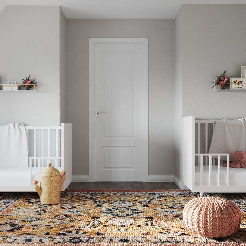 Contemporary, Modern, Scandinavian Nursery Design by Havenly Interior Designer Maria